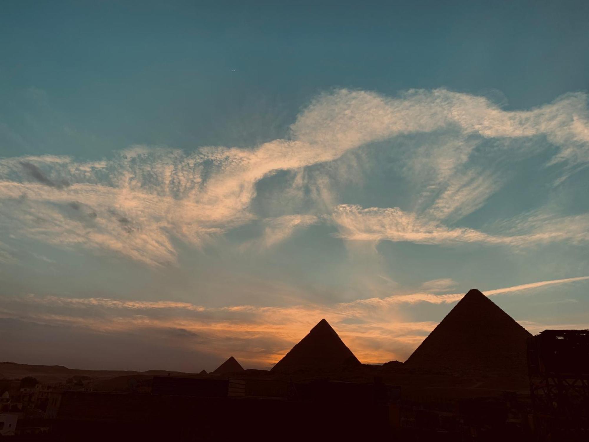 Апартаменти Horus Pyramids View Каїр Екстер'єр фото