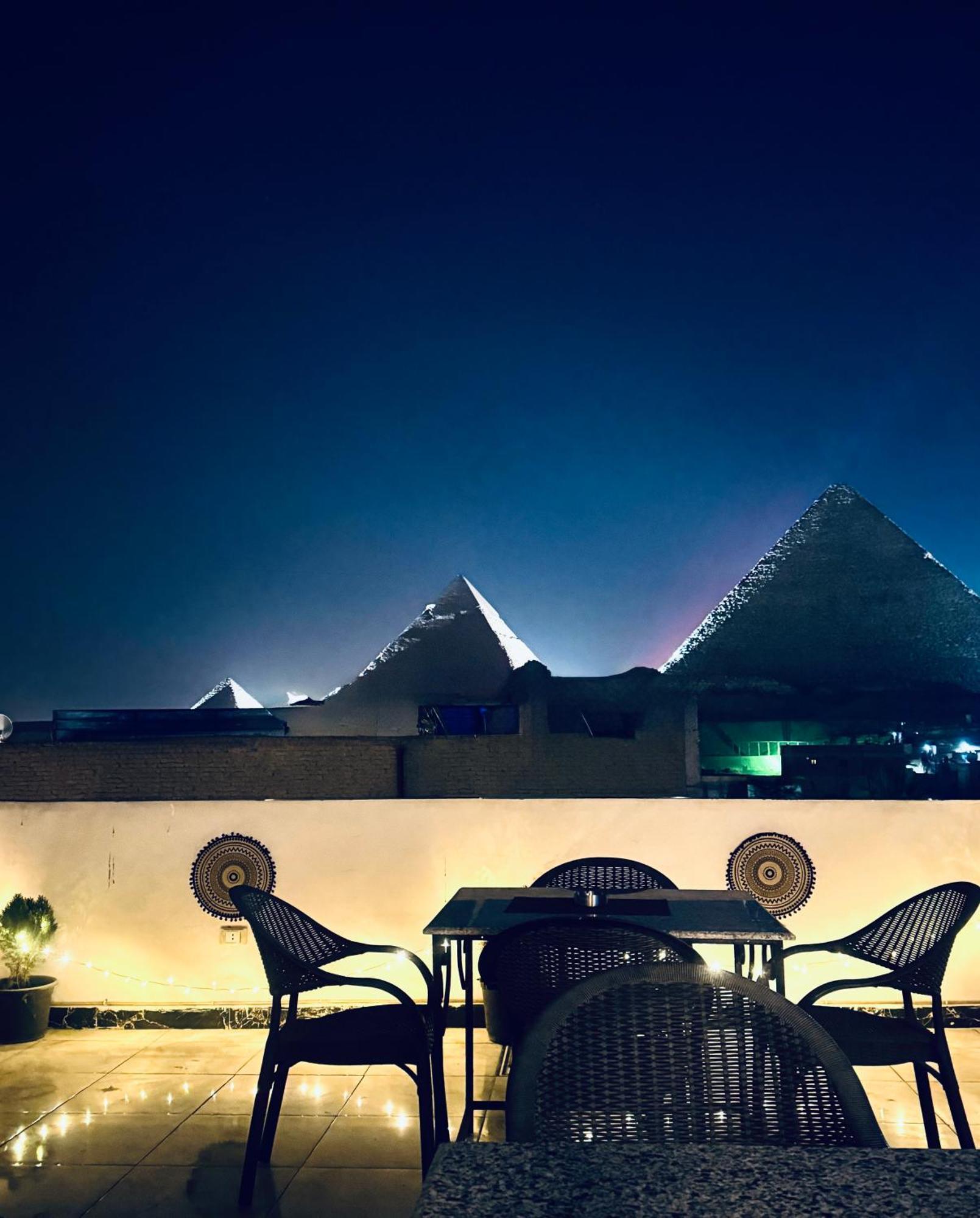 Апартаменти Horus Pyramids View Каїр Екстер'єр фото
